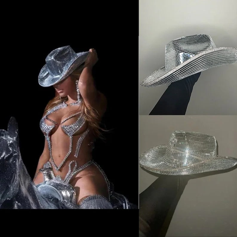 Disco Mirror Ball Hat