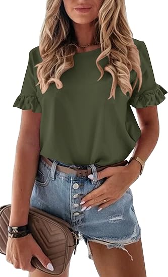 ✨Women's Short Sleeve Casual T Shirt (BUY 2 FREE SHIPPING)