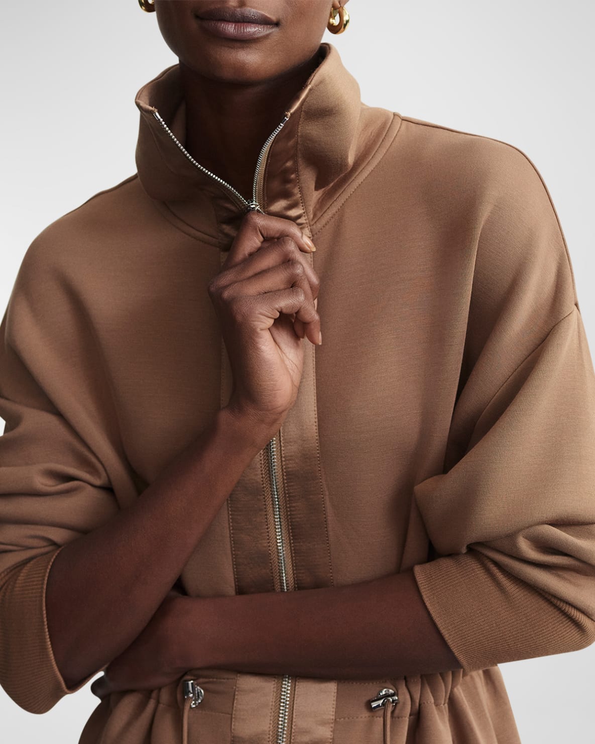 Turtleneck Casual Zipper Track Suit(Buy 2 Free Shipping)