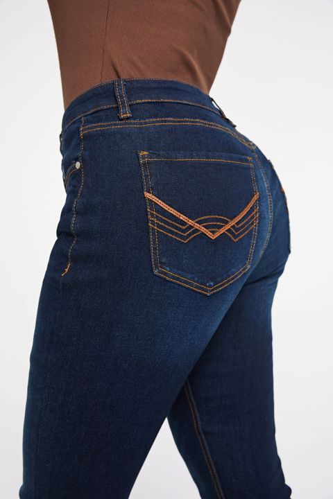 New Vintage Mid Waist Flare Jeans