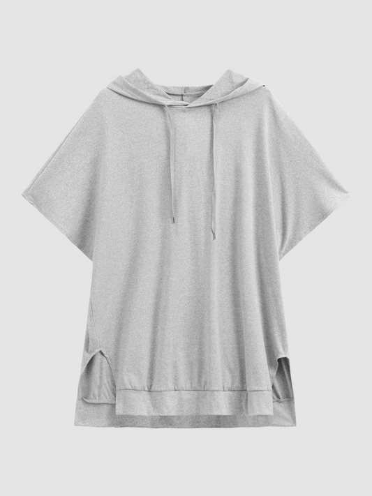 Women's  Basic Polyester Baggy Hoodie Top Fit Home & Outings