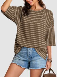 Dark Brown Stripe