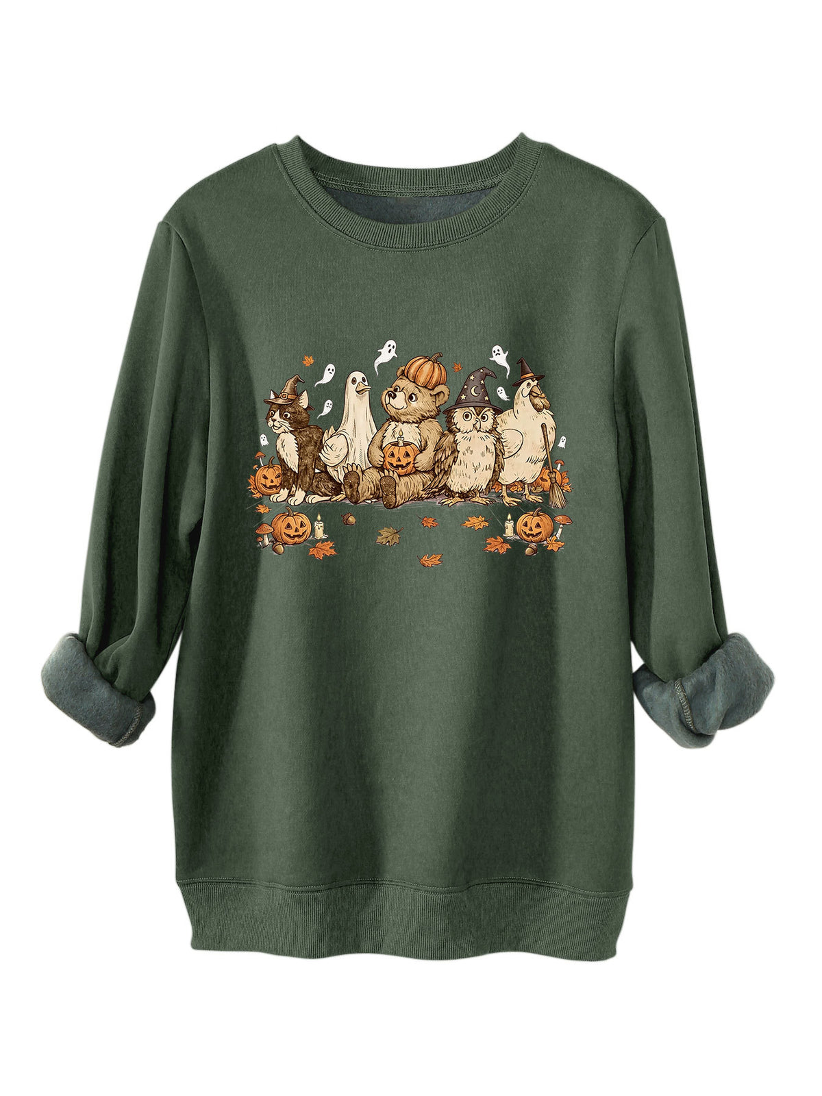 Vintage Halloween Animal Friends Sweatshirt