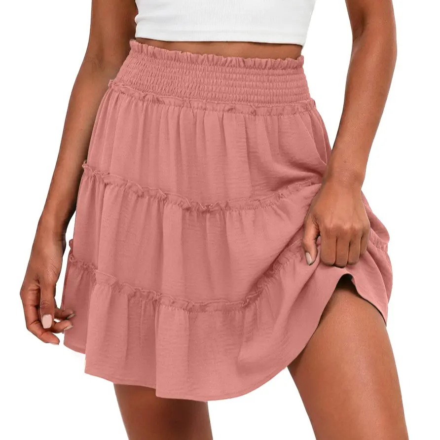⏰Hot Sale-Women's Tiered Ruffle Skorts