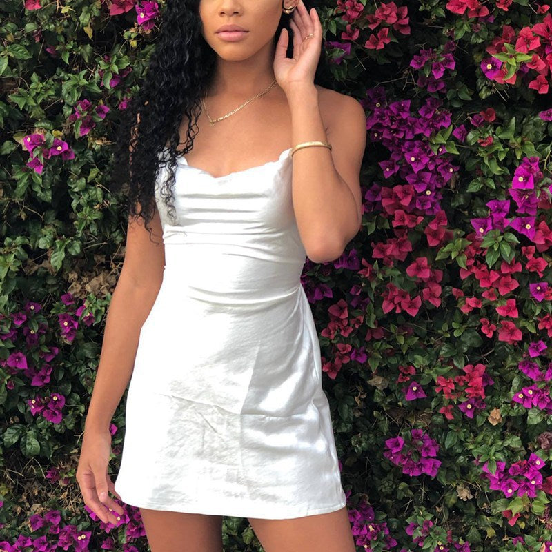 Spring Sale 50% OFF - Slip Dress In Satin