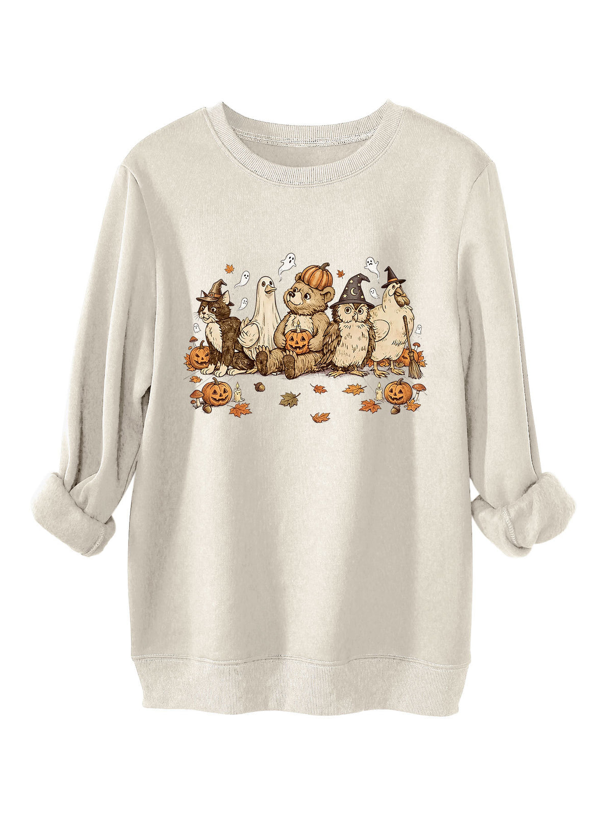 Vintage Halloween Animal Friends Sweatshirt