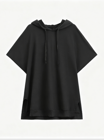 Women's  Basic Polyester Baggy Hoodie Top Fit Home & Outings