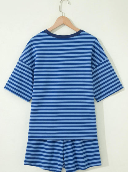 Women's Cozy 2-Piece Ribbed Shorts Set