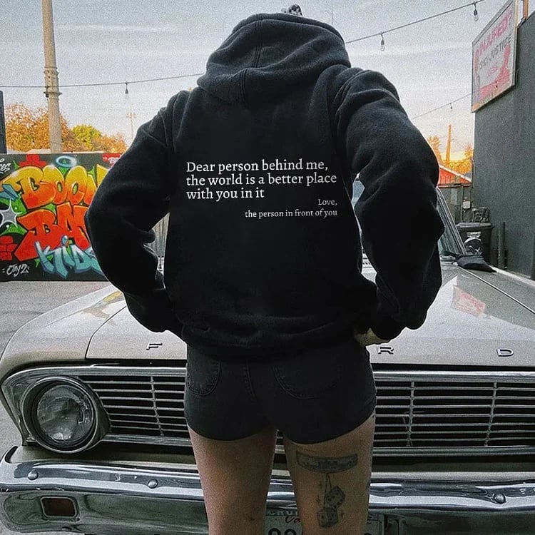 🎁'Dear Person Behind Me' Sweatshirt