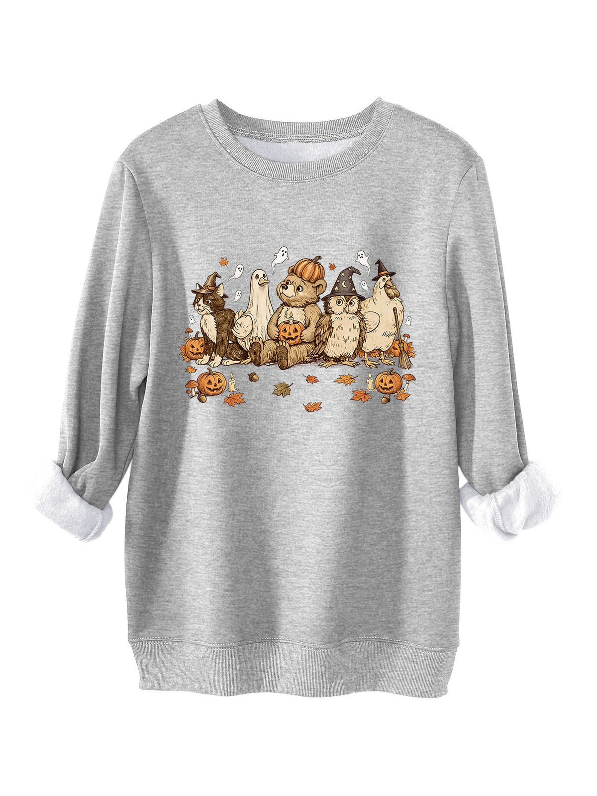Vintage Halloween Animal Friends Sweatshirt