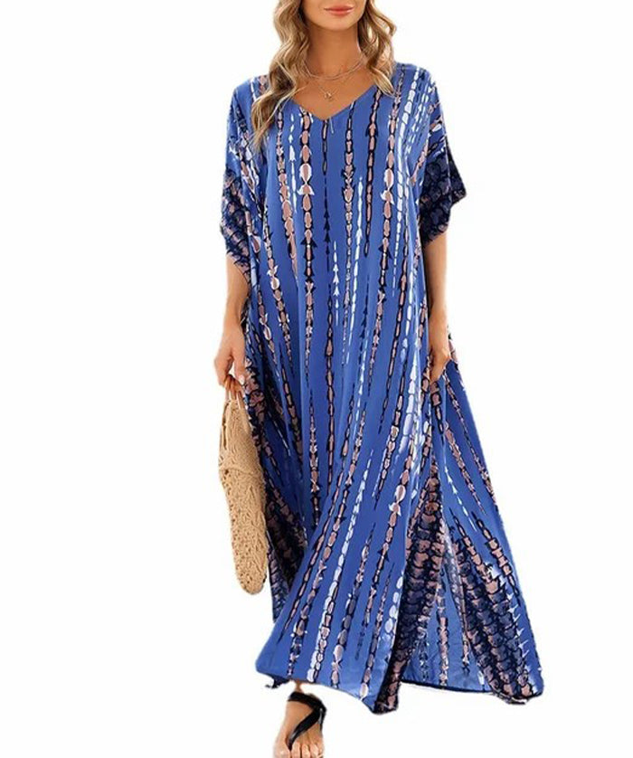 🔅SUMMER HOT SALE- 49% OFF🔅Loose, casual Caftan,Beach dress 💃