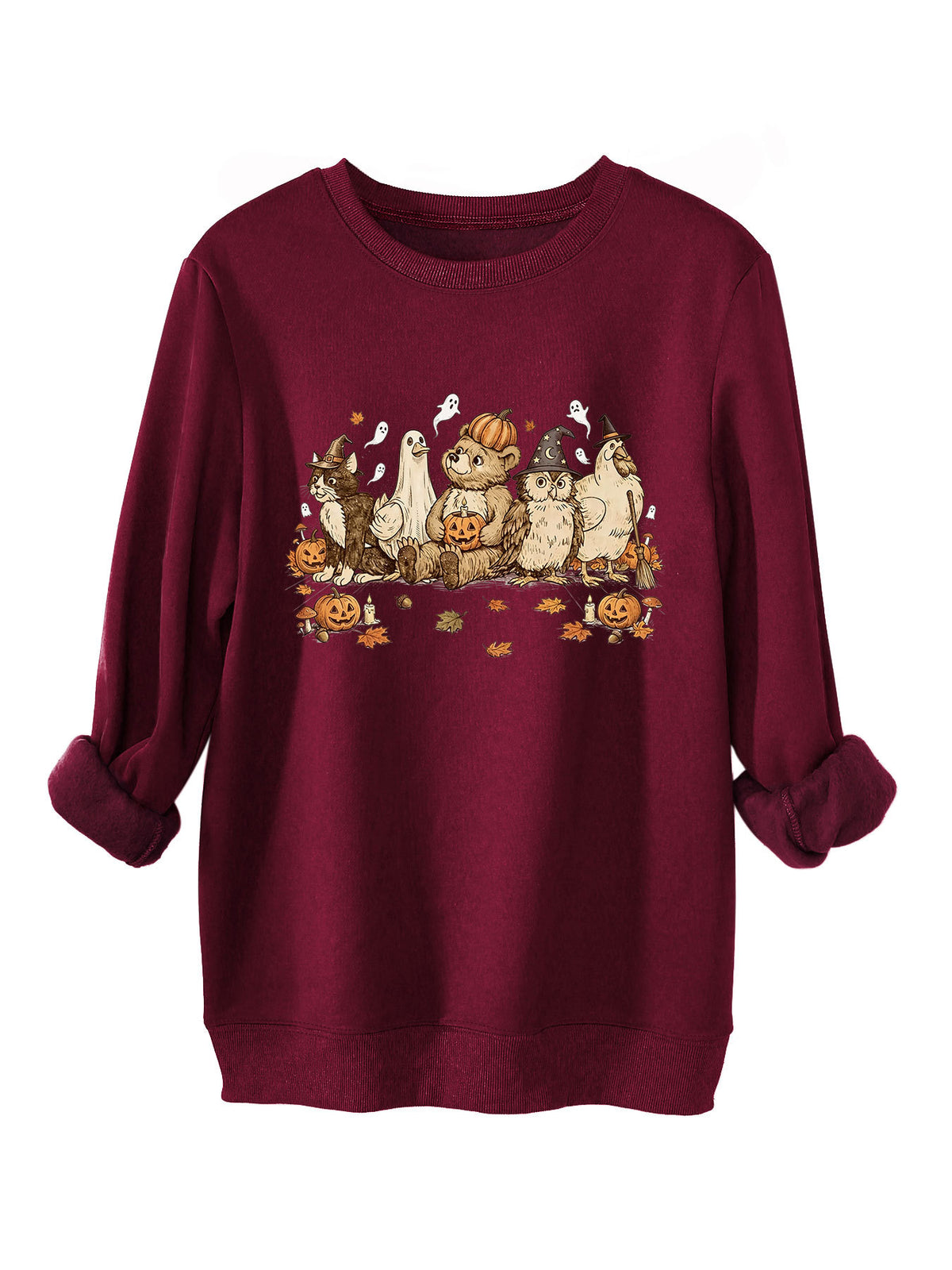 Vintage Halloween Animal Friends Sweatshirt