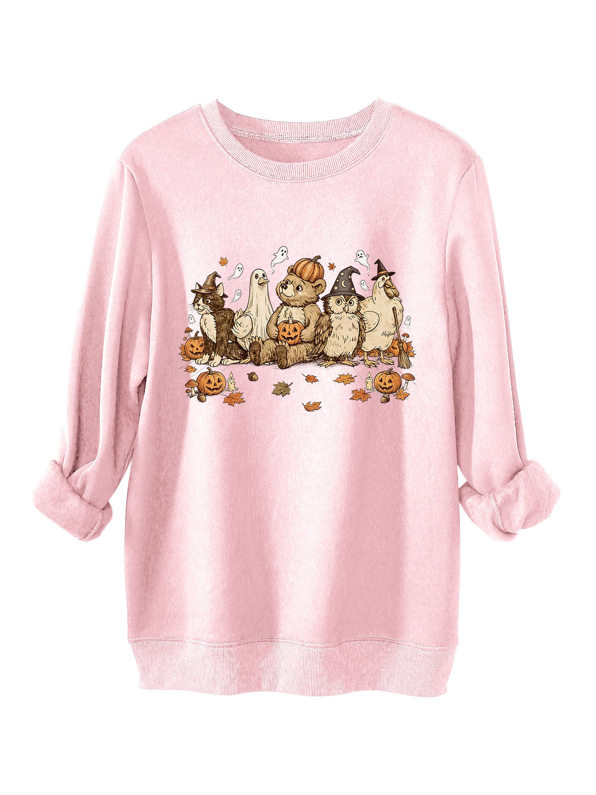 Vintage Halloween Animal Friends Sweatshirt