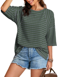 Mist Green Stripe