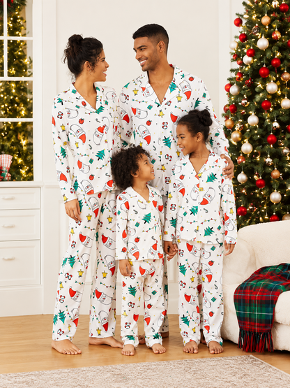 🎅Christmas Family Matching Printed Pajama Set