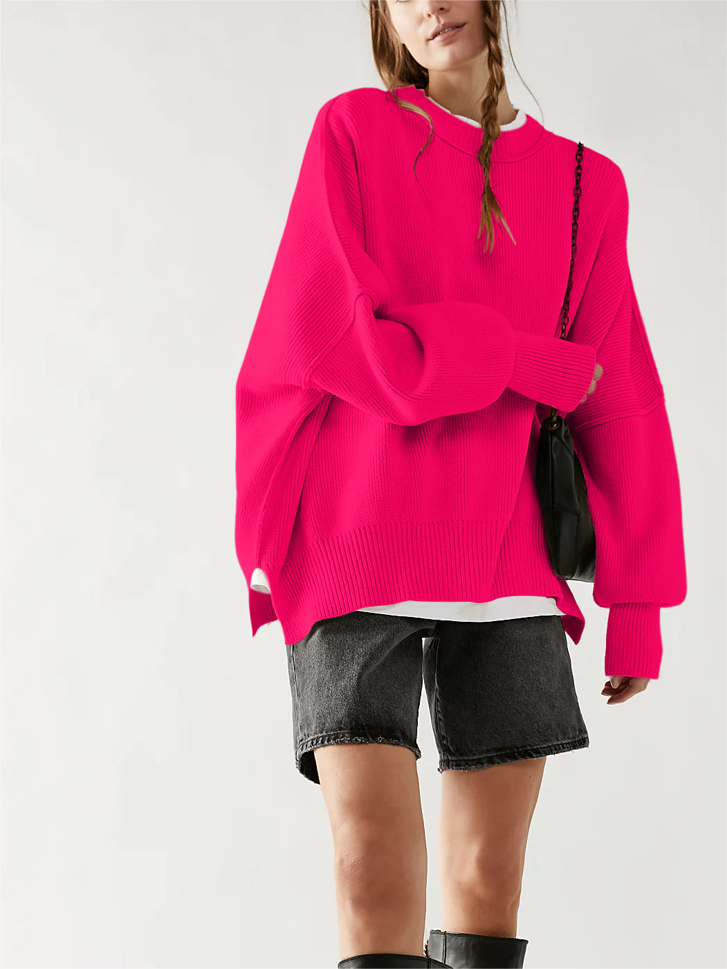 Cozy Days Oversized Sweater (Buy 2 Free Shipping)