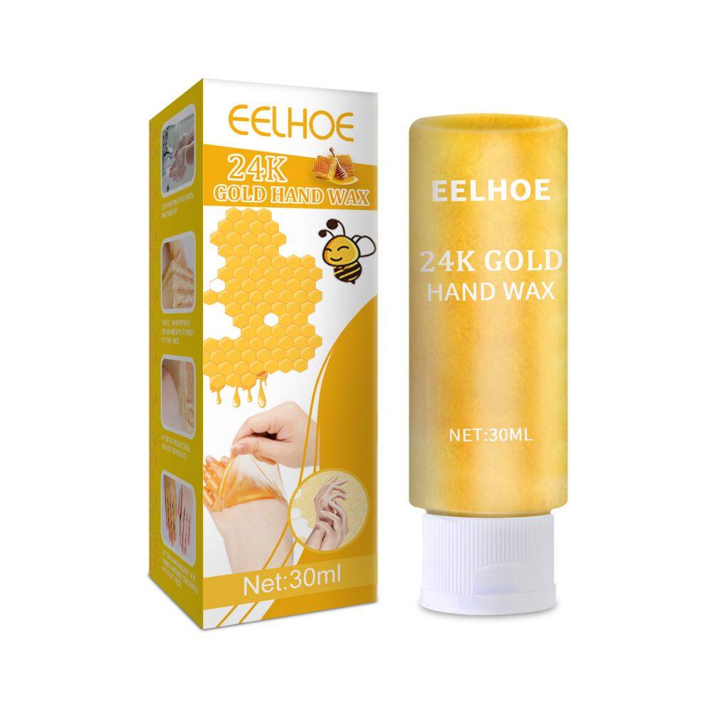 24K Gold Honey Peel Off Hand Wax