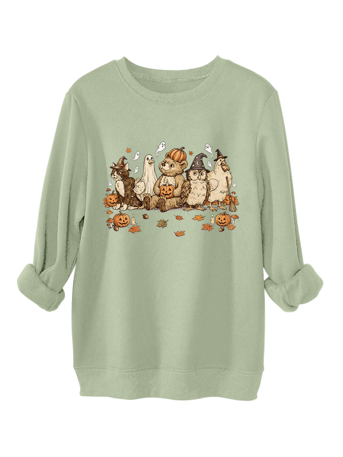 Vintage Halloween Animal Friends Sweatshirt