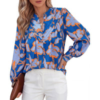 Big Floral Blue