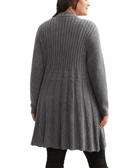Fall Textured Layering Cardigan