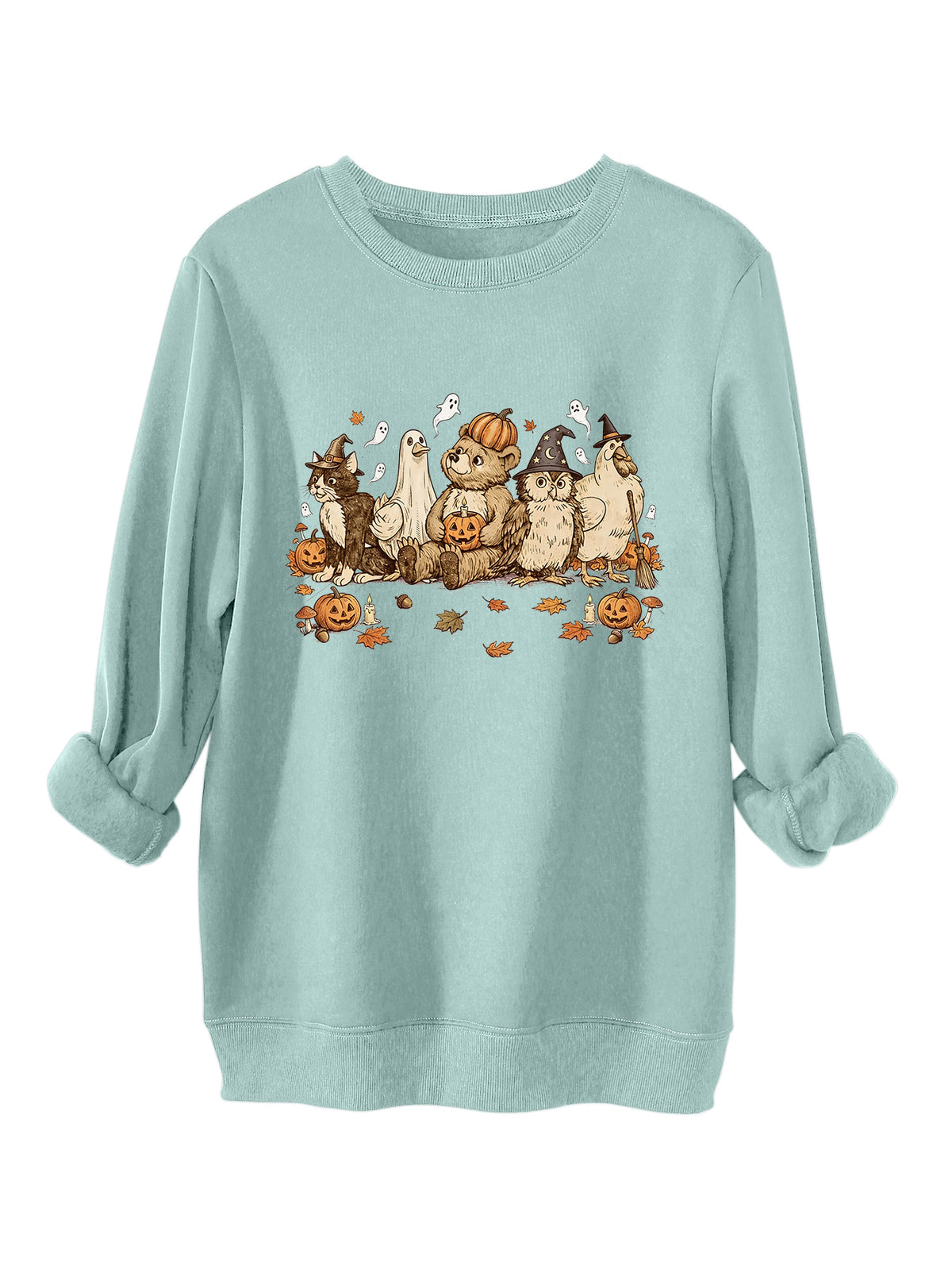 Vintage Halloween Animal Friends Sweatshirt