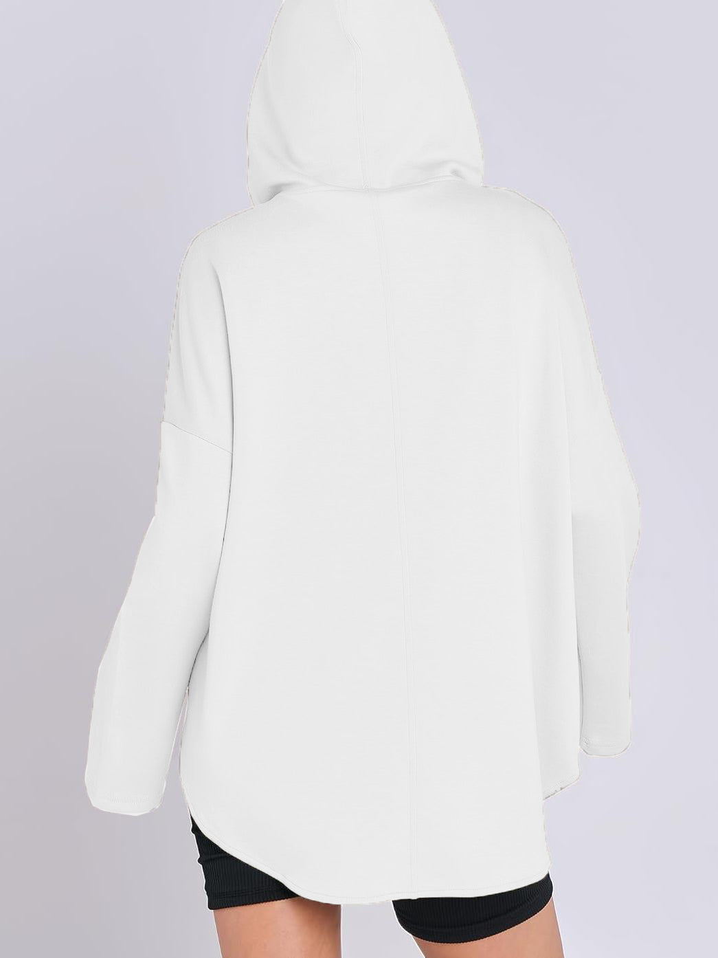 ✨Women's Oversized Quarter Zip Tunic Hoodie (Buy 2 Free Shipping)