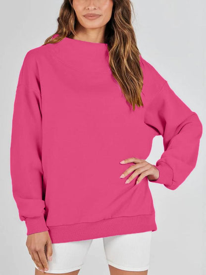 ✨Women's Half Turtleneck Fleece Casual Sweatshirt
