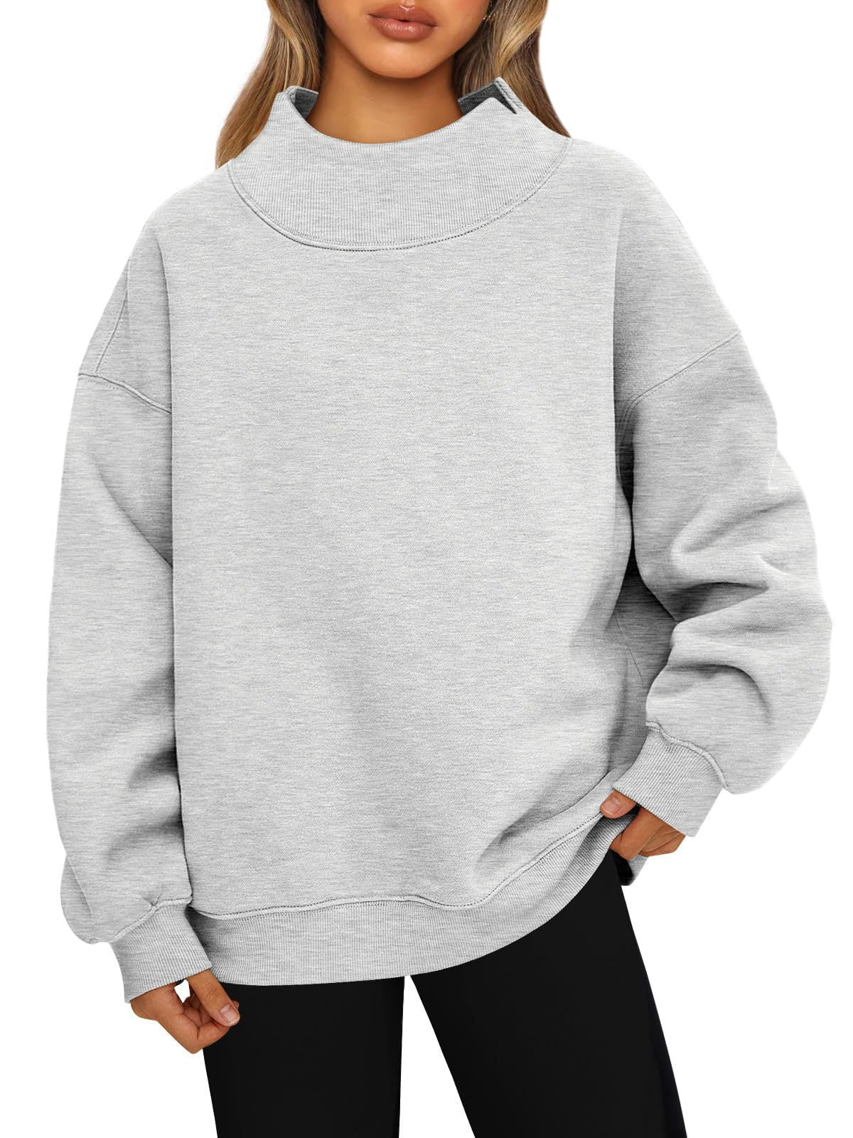 ✨Women's Half Turtleneck Fleece Casual Sweatshirt