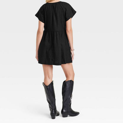 New Women's Short Sleeve Dress