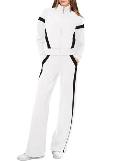 ✨Women Sweatsuit 2 Piece Outfits Sweatshirt Wide Leg Sweatpant Tracksuit