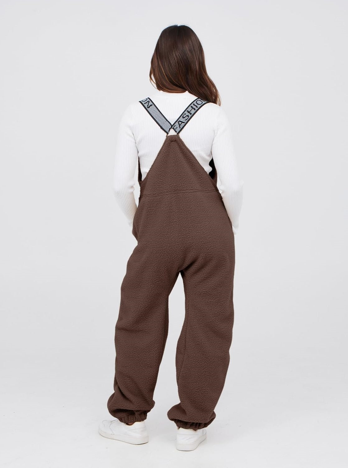 ✨Women's Fleece Warm Winter Casual Loose Jumpsuits
