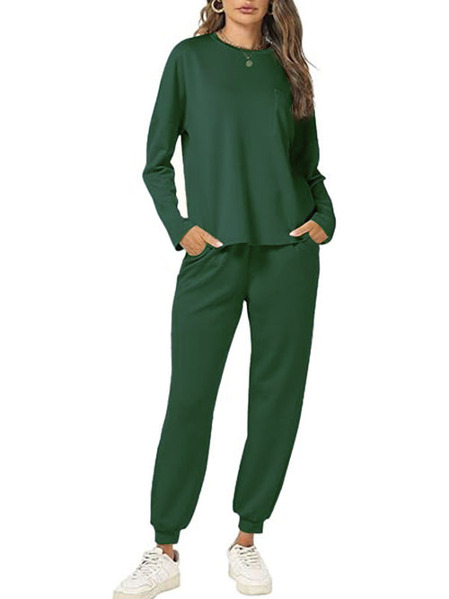 Women 2024 Sweat Matching Sets 2 Piece (BUY 2 FREE SHIPPING)