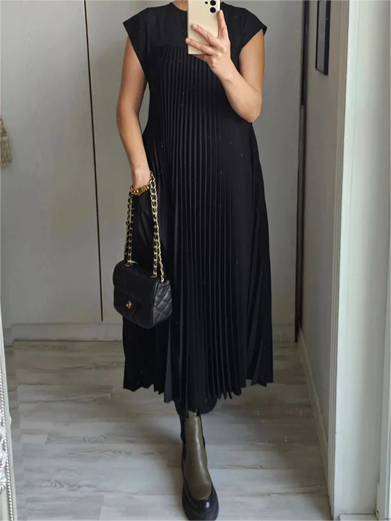 ✨Women's Pleated Simple Elegant Dress
