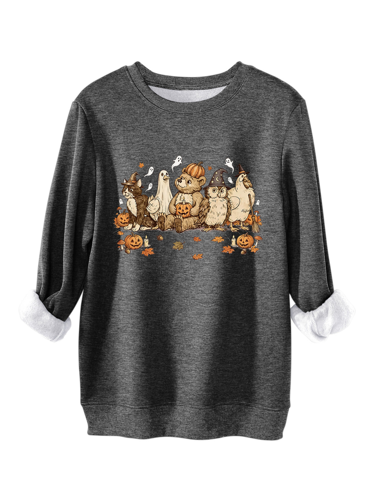 Vintage Halloween Animal Friends Sweatshirt
