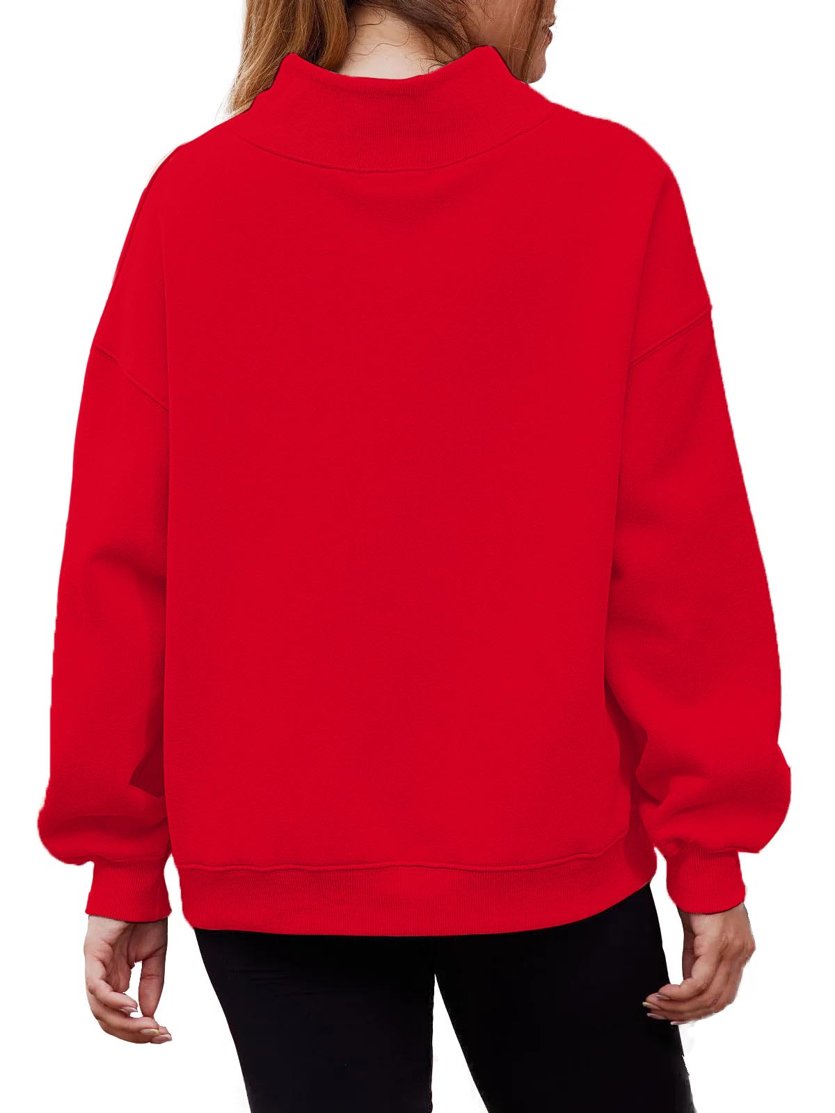 2026 Women's Half Turtleneck Fleece Casual Sweatshirt