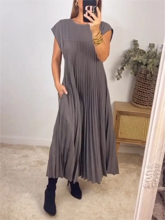 ✨Women's Pleated Simple Elegant Dress