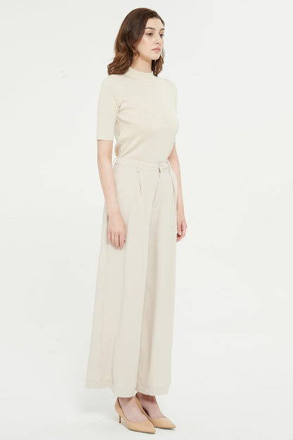 Women High Waist Casual Wide Leg Long Palazzo Pants Trousers (⏰ 30% OFF TODAY)