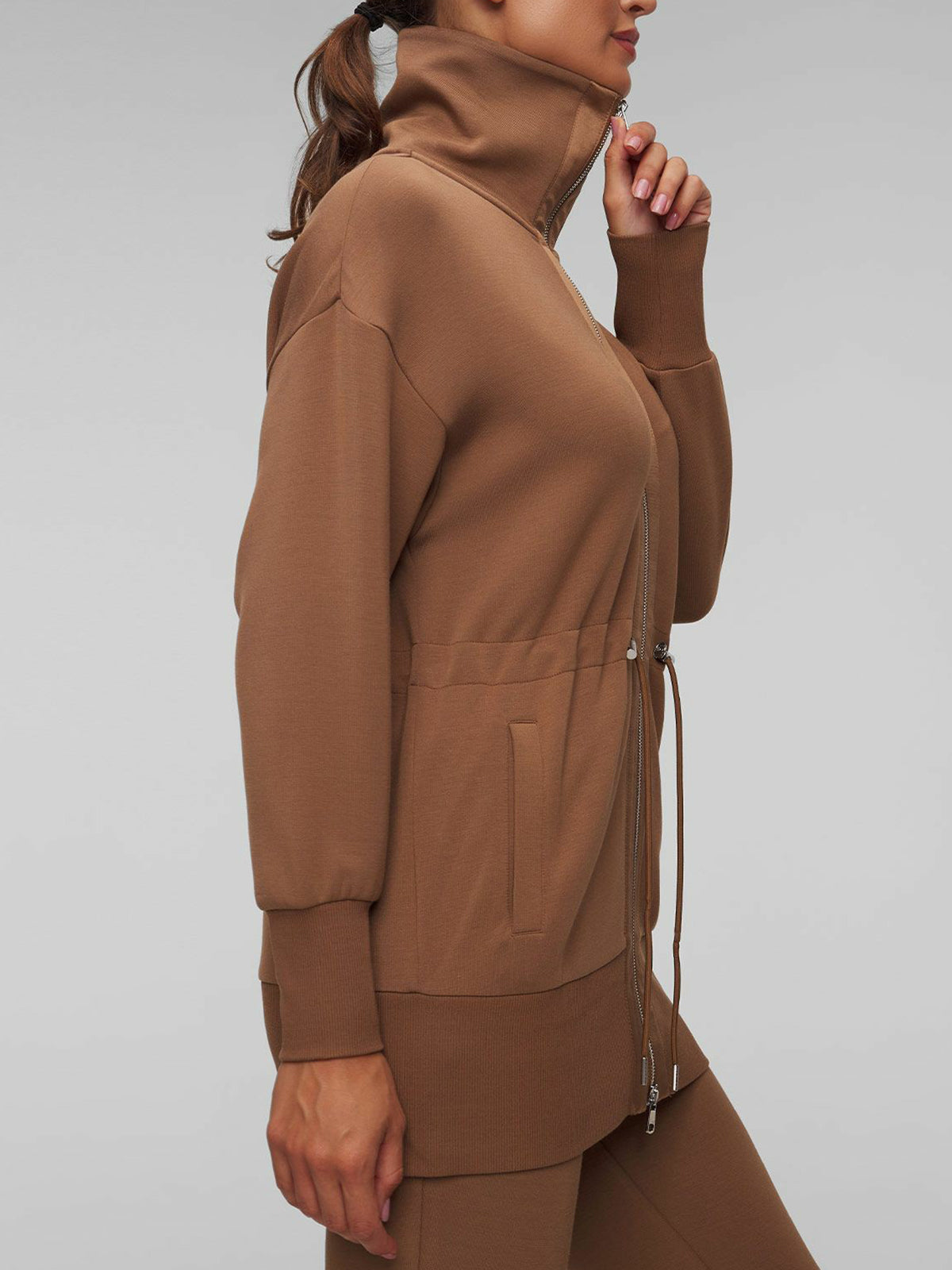 Turtleneck Casual Zipper Track Suit(Buy 2 Free Shipping)