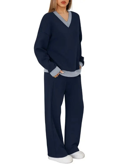 Hot Sale-Women's 2-Piece Loose Fit Workout Sets