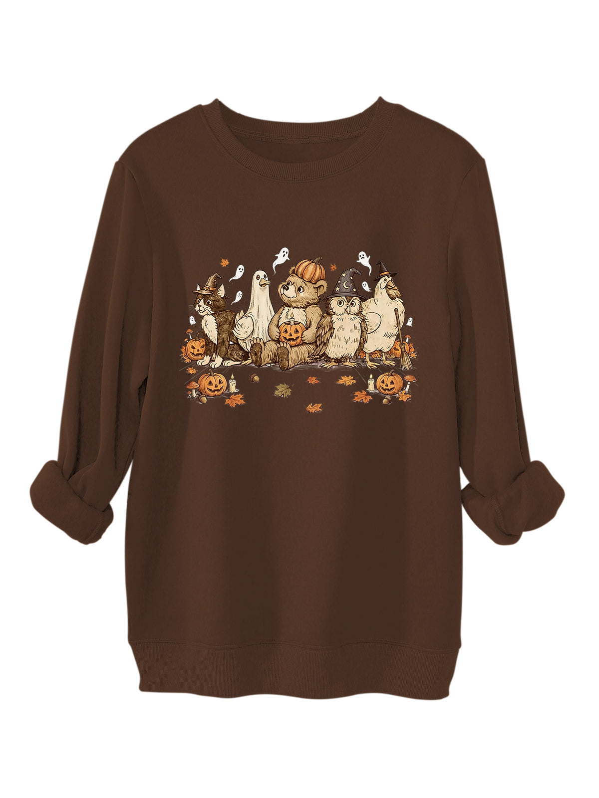 Vintage Halloween Animal Friends Sweatshirt
