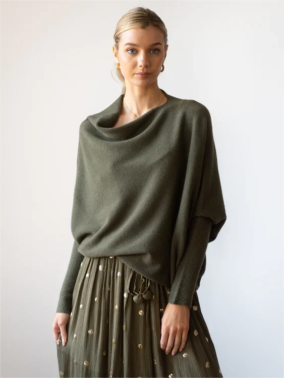 Hot Sale New Asymmetric Draped Jumper (Buy 2 Free Shipping)