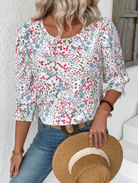 white floral