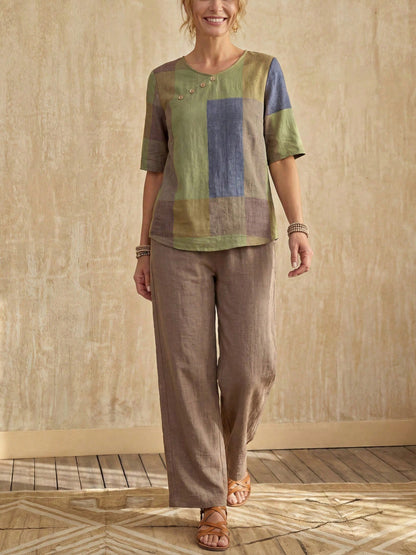 Elegant Two-Piece Set for Women (2 Color Options)