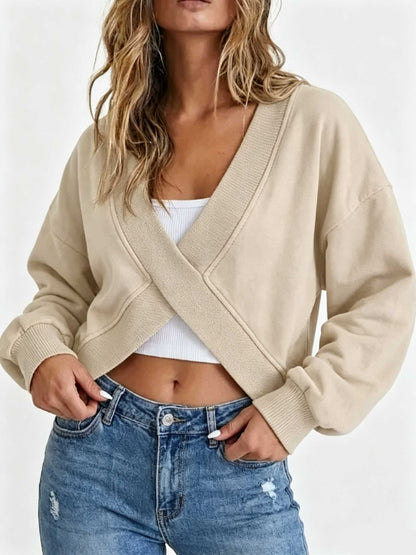 Women‘s Reversible Crewneck Sweatshirt