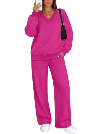 Hot Sale-Women's 2-Piece Loose Fit Workout Sets