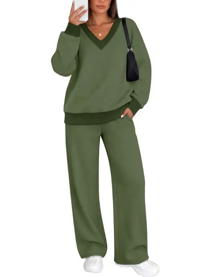Hot Sale-Women's 2-Piece Loose Fit Workout Sets