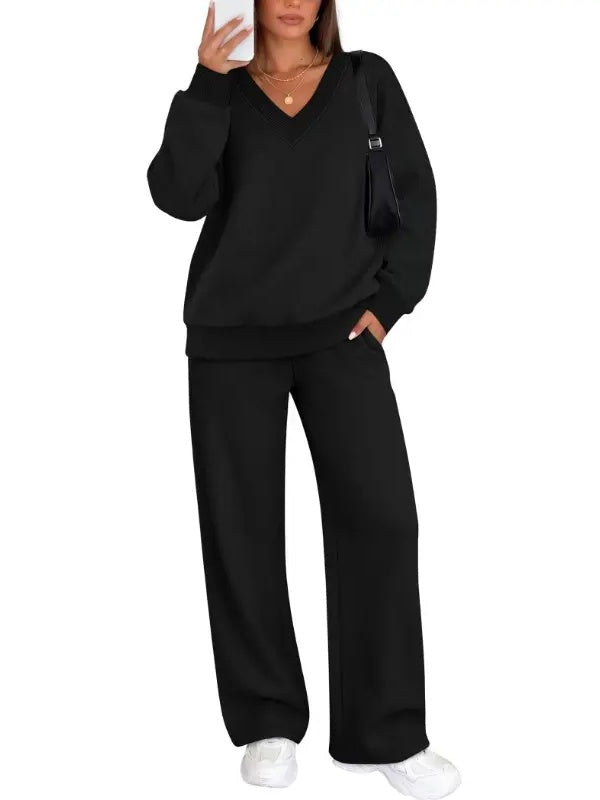 Hot Sale-Women's 2-Piece Loose Fit Workout Sets