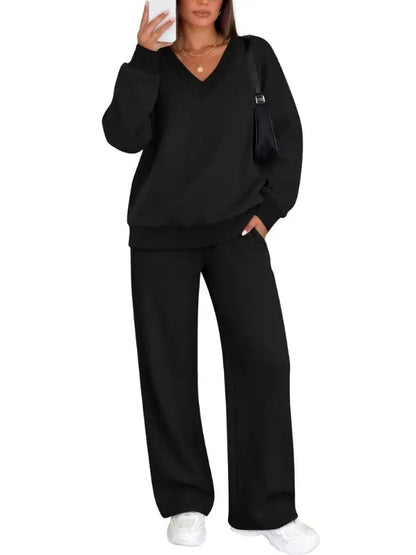 Hot Sale-Women's 2-Piece Loose Fit Workout Sets