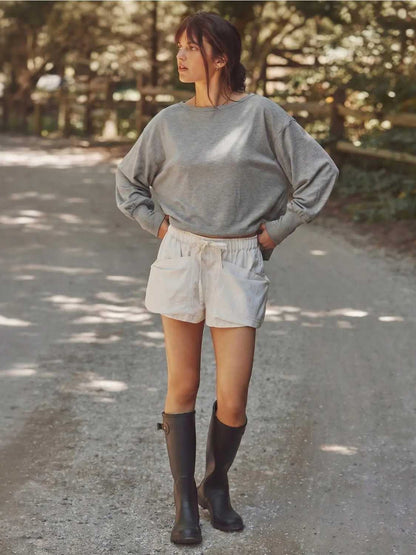 Women's Oversized Batwing Off Shoulder Tunic Tops