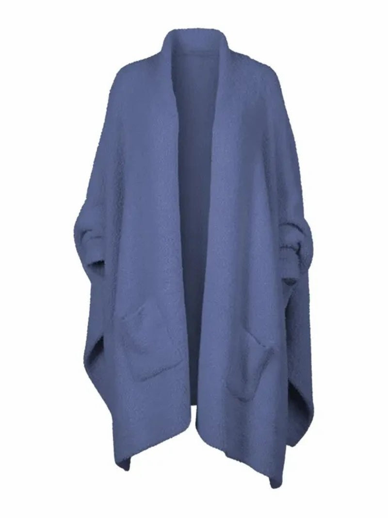 Women's Sherpa Wearable Blanket Poncho